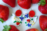Handcrafted Polymer Clay Earrings- Fruits of July