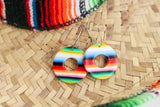 Handcrafted Polymer Clay Earrings- Fiesta