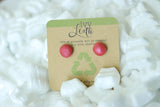 Handcrafted Recycled Styrofoam Earrings