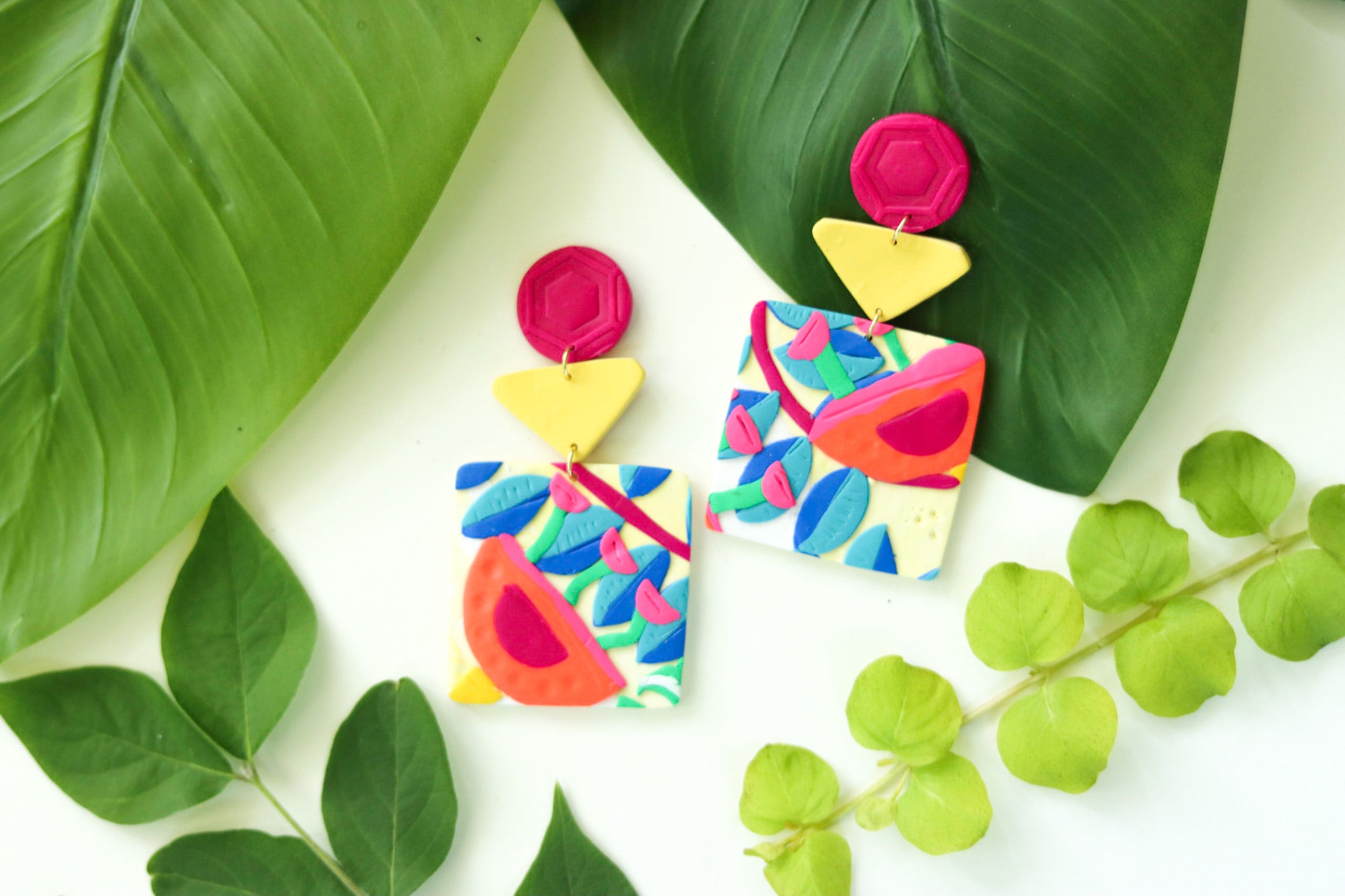 Handcrafted Polymer Clay Earrings- Lucky Charms – Ivy Lena