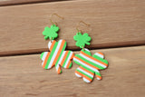 Handcrafted Polymer Clay Earrings- St. Patrick’s Day